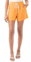Trina Turk Pommes Drawstring Short In Orange