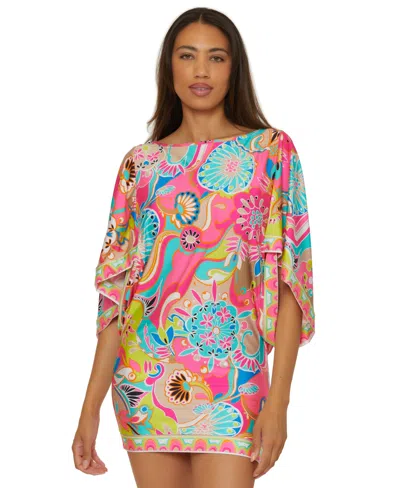 TRINA TURK WOMEN'S VENUS SWIM TUNIC COVER-UP