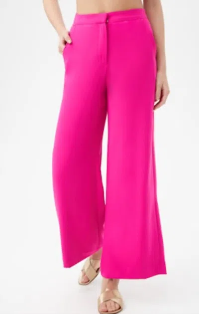 Trina Turk Women's Verity 3 Pant In Pink In Multi