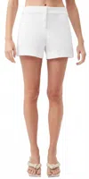 Trina Turk Corbin 2 Textured Cotton Short In White