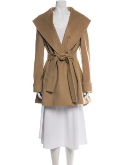 Pre-owned Trina Turk Wool Coat In Green