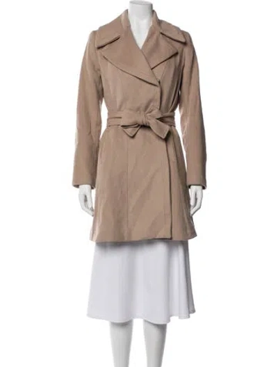Pre-owned Trina Turk Wool Coat In Neutrals