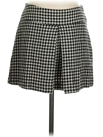 Pre-owned Trina Turk Wool Skirt In Black