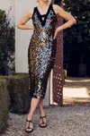 Trina Turk Yanna Dress In Black In Black