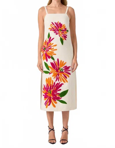 Trina Turk Yona Dress In Beige In Neutral