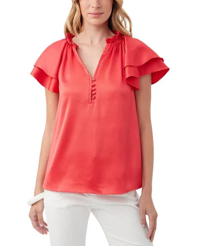 Trina Turk Zandy Top In Red