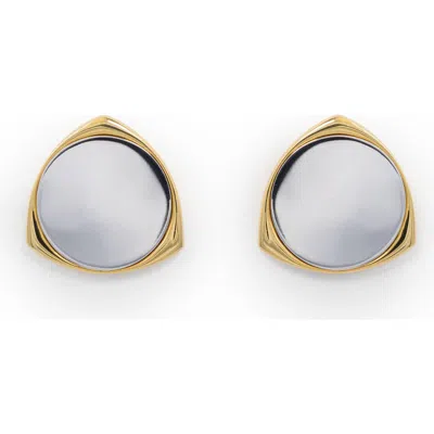 Trine Earring In Gold/silver