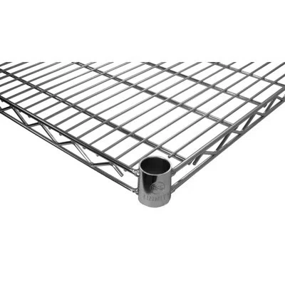 Trinity Individual Nsf Chrome Steel Wire Shelf In Gray