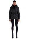Triple F.a.t. Goose Puffer Down Belted Jacket In Black