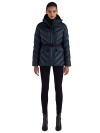 Triple F.a.t. Goose Puffer Down Belted Jacket In Blue