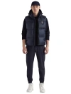 Triple F.a.t. Goose Puffer Down Vest In Navy