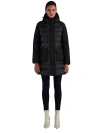 Triple F.a.t. Goose Two-tone Puffer Down Parka In Black