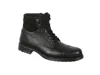 Triples Casual Leather Mercer Boot In Black In Black