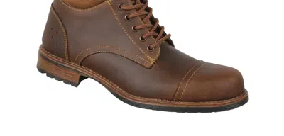 Triples Casual Leather Mercer Boot In Brown