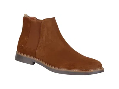 Triples Leather Chelsea Casual Boots - Enzo In Brown