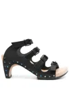 Trippen Tie-up Sandal In Black