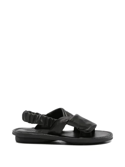 Trippen "embrace" Flat Sandals In Black