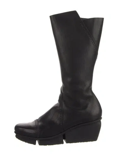Pre-owned Trippen Leather Boots In Black