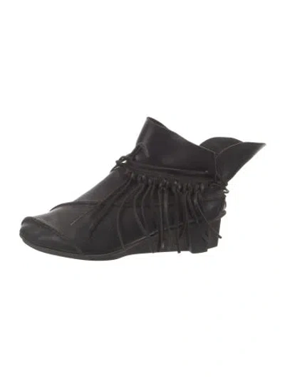 Pre-owned Trippen Leather Boots In Black