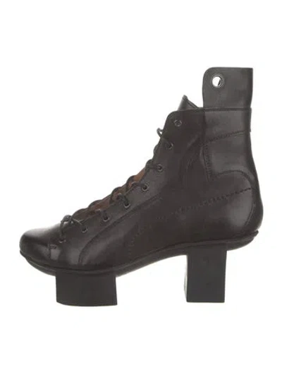 Pre-owned Trippen Leather Boots In Black
