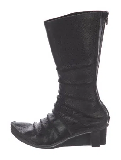 Pre-owned Trippen Leather Boots In Black
