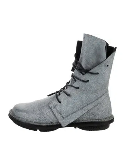Pre-owned Trippen Leather Boots In Blue