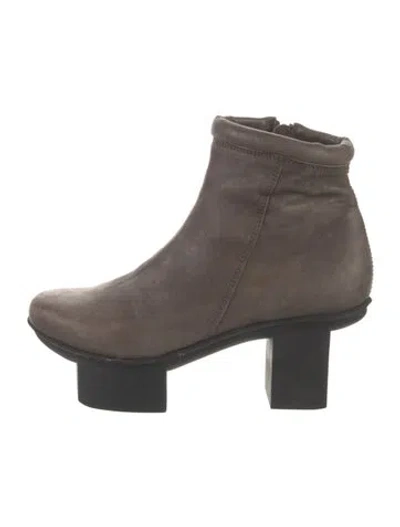 Pre-owned Trippen Leather Boots In Brown