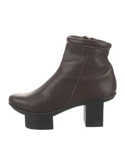 Pre-owned Trippen Leather Boots In Brown