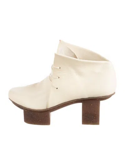 Pre-owned Trippen Leather Boots In Neutrals