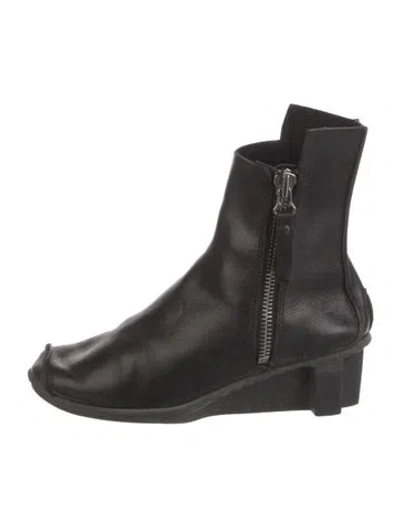Pre-owned Trippen Leather Chelsea Boots In Black