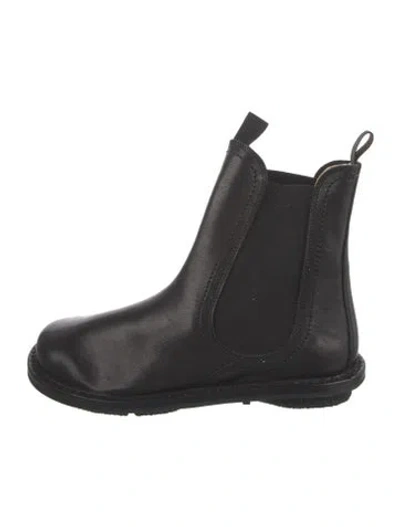 Pre-owned Trippen Leather Chelsea Boots In Black