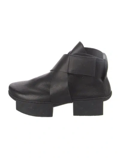 Pre-owned Trippen Leather Chelsea Boots In Black