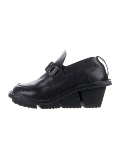Pre-owned Trippen Leather Loafers In Blue