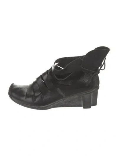 Pre-owned Trippen Leather Mules In Black