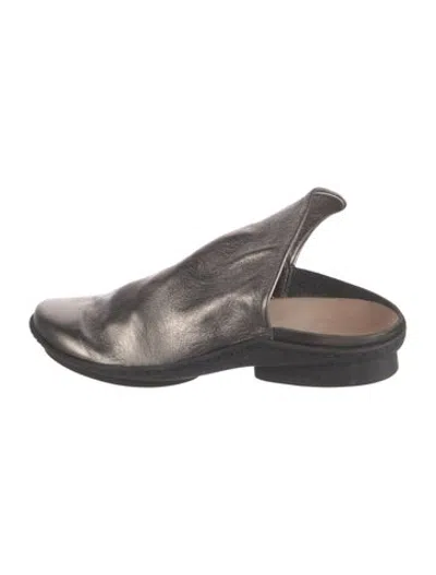 Pre-owned Trippen Leather Mules In Multicolor