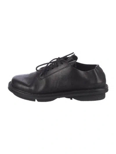 Pre-owned Trippen Leather Oxfords In Black