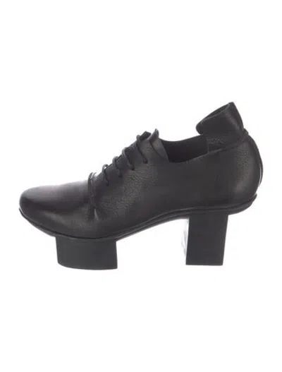 Pre-owned Trippen Leather Oxfords In Blue