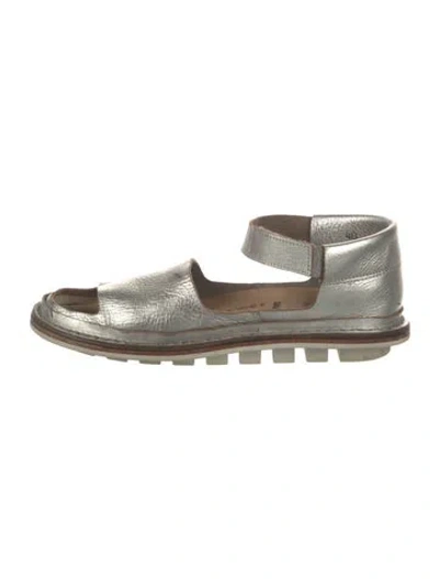 Pre-owned Trippen Leather Sandals In Multicolor
