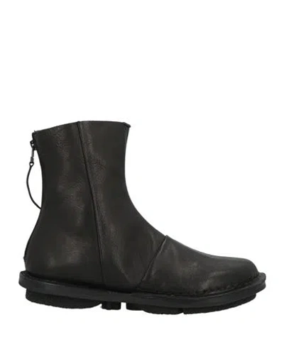 Trippen Man Ankle Boots Black Size 8 Leather