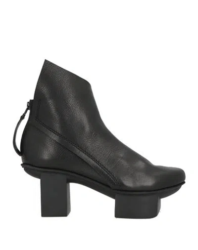 Trippen Woman Ankle Boots Black Size 7 Leather