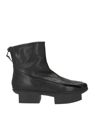 Trippen Woman Ankle Boots Black Size 8 Leather
