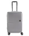 Trips Luggage Flight Plan 22" Hardside Spinner Luggage, Created For Macy's In Titanium