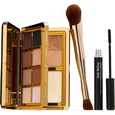 Trish Mcevoy Eye & Face Makeup Wardrobing® Collection Set $368 Value In Brown