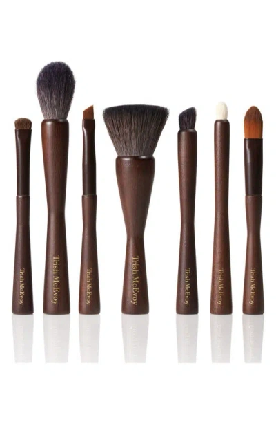 Trish Mcevoy The Must Have Mini Luxe Brush Collection $300 Value In White