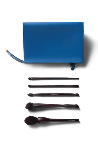 Trish Mcevoy The Shape, Blend & Define Makeup Brush Wardrobe Set $352 Value In Black