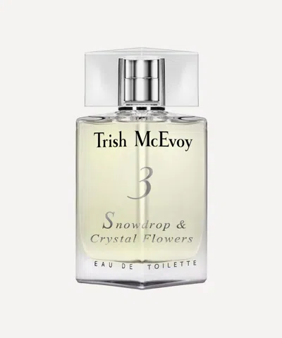 Trish Mcevoy No 3 Snowdrop And Crystal Flowers Eau De Toilette 50ml In White