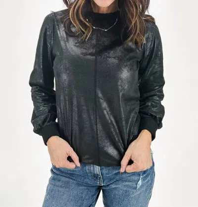 Trisha Tyler Chloe Top In Black