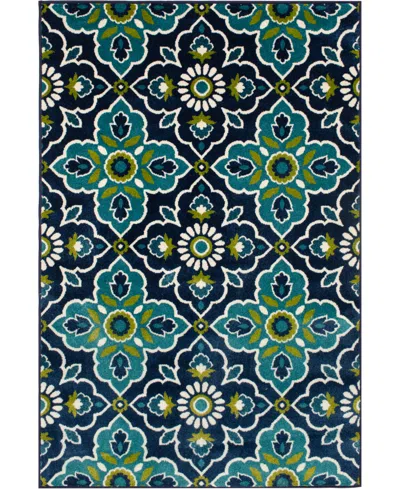 Trisha Yearwood Home Renew Bluffton 5' X 7'3" Area Rug In Sapphire