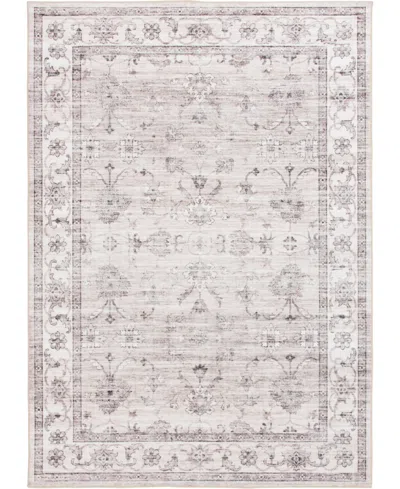 Trisha Yearwood Home Revitalize Washable Vicosa 5' X 7' Area Rug In Beige