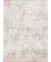 Trisha Yearwood Home Revitalize Washable Victoria 5' X 7' Area Rug In Beige